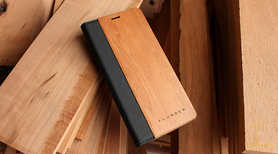 手帳型の木製ケース Xperia XZ3専用フリップケース