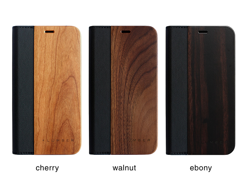 手帳型の木製アイフォンケース、iPhone 11用木製ケース