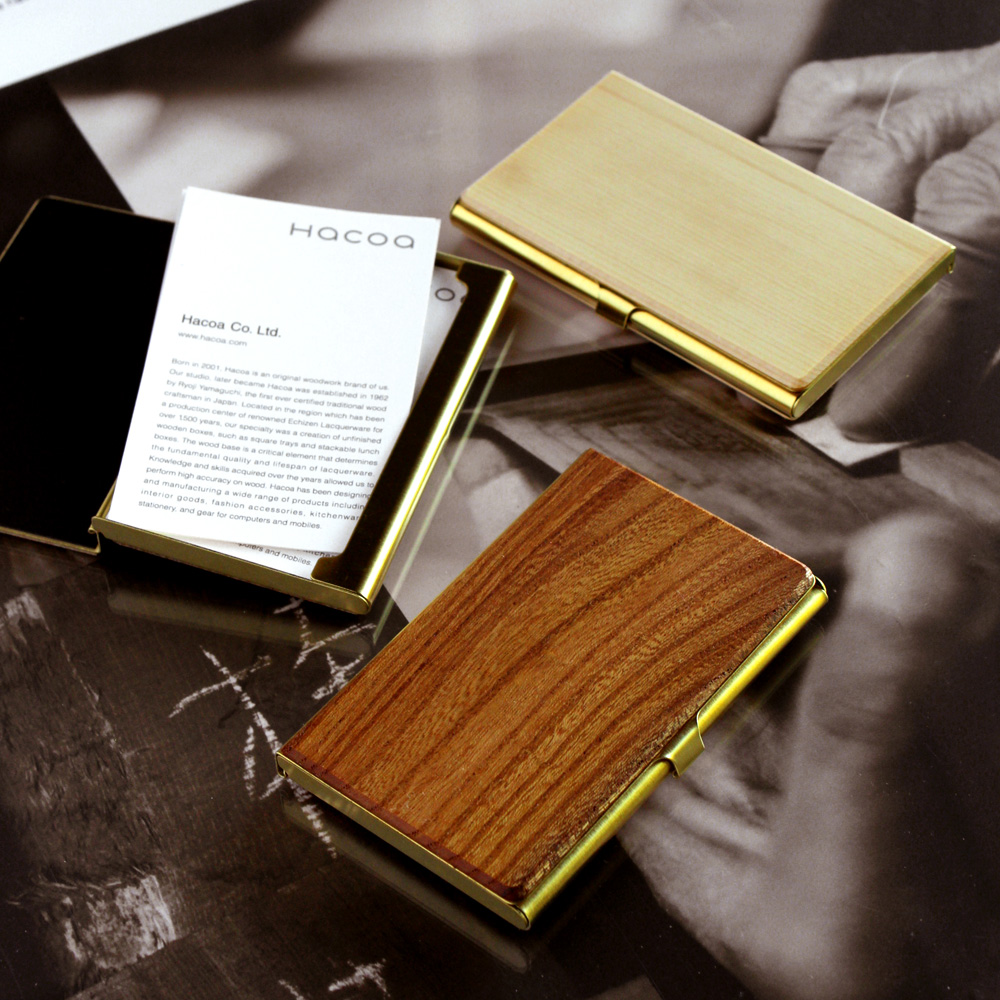 Brass Card Case / Brass Pen Case