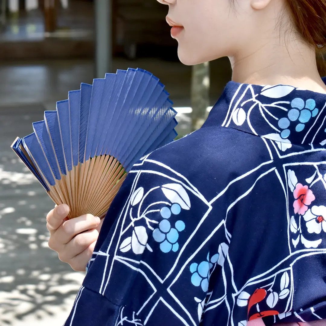 扇子 ウォールナット・チェリー・黒檀 21cm | 木製雑貨店 Hacoa