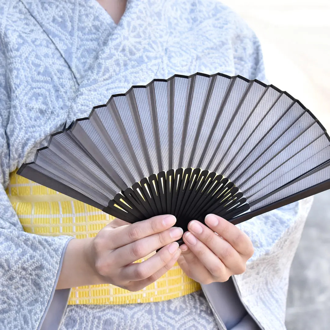 扇子 ウォールナット・チェリー・黒檀 21cm | 木製雑貨店 Hacoa