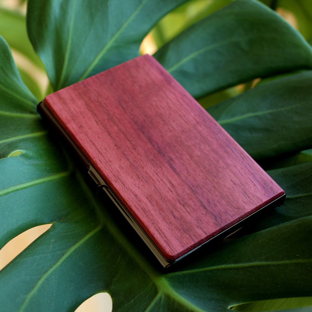 名入れ対応 木製カードケース CARD CASE スリムでおしゃれな名刺入れ
