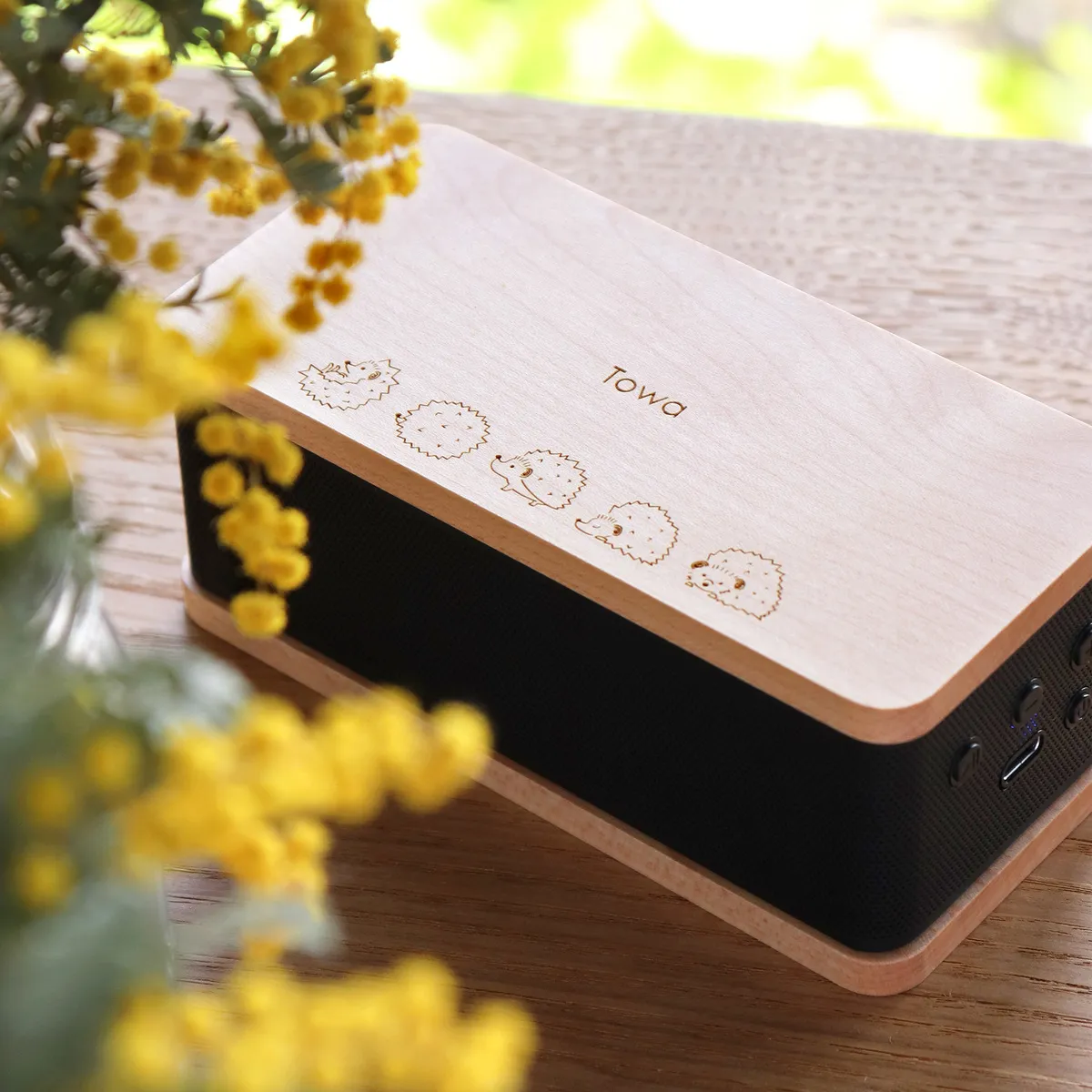 【待望の再入荷】音楽を楽しみ、空間を彩る。木製Bluetoothモバイルスピーカー「MOBILE SPEAKER」