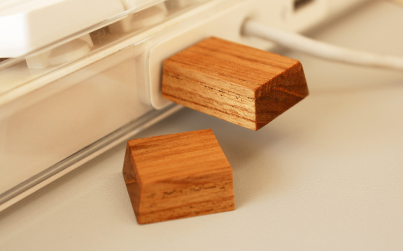 チョコレートのようにかわいい木製USBメモリ