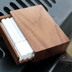 気品と風格溢れる高級木製タバコ・シガレットケース