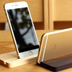 iPhone6/6Plus用木製スタンド