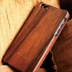 木製iPhone5/5s用ケース